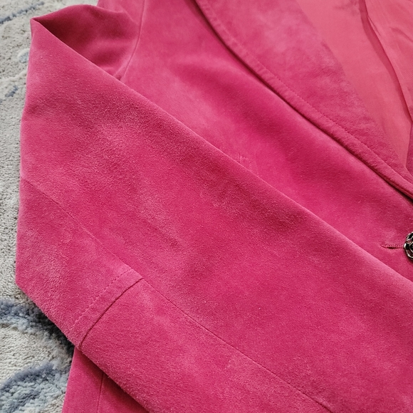 Suit style leather jacket - Picture 7 of 9